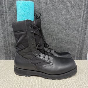 Rothco Black Sierra Sole Boots 8” Combat Tactical Nylon Leather Men’s 13 R